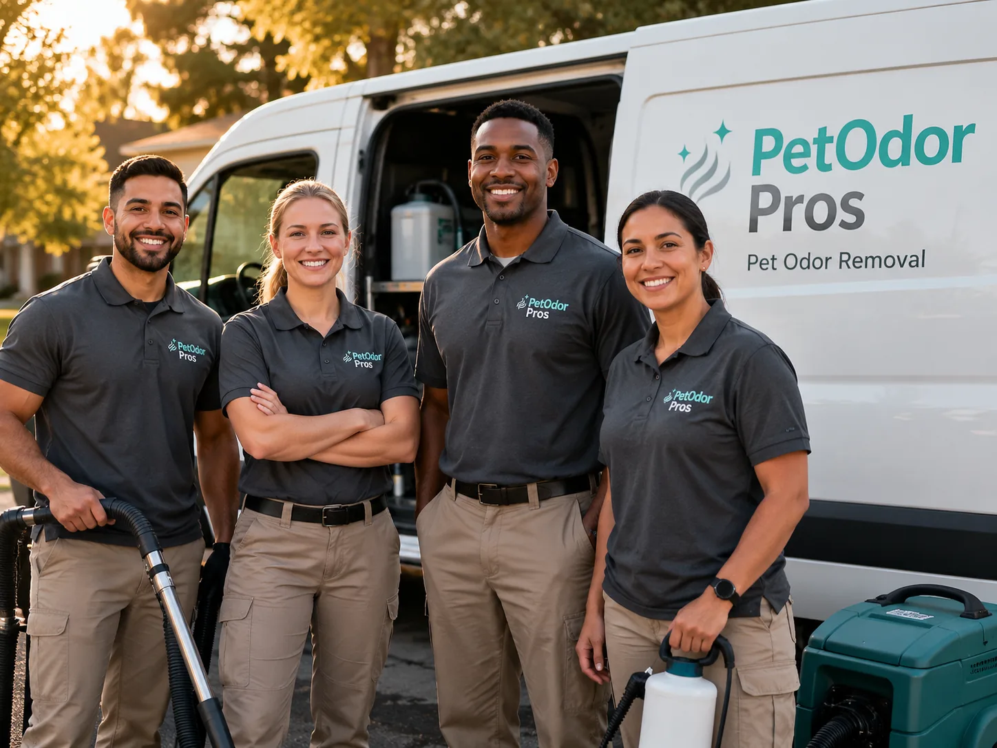Pet Odor Removal team serving Columbia, CA